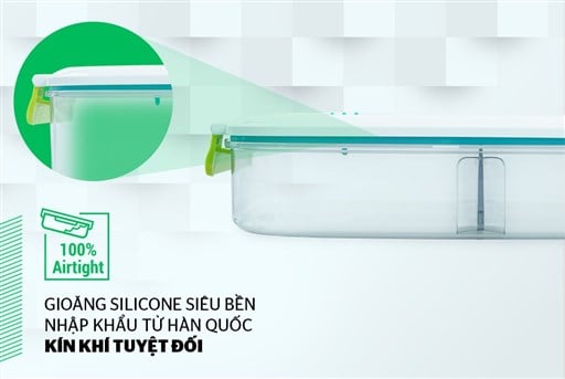 Hộp bảo quản thực phẩm thông minh biozone 900ML KB-SM900S2 – ảnh 4