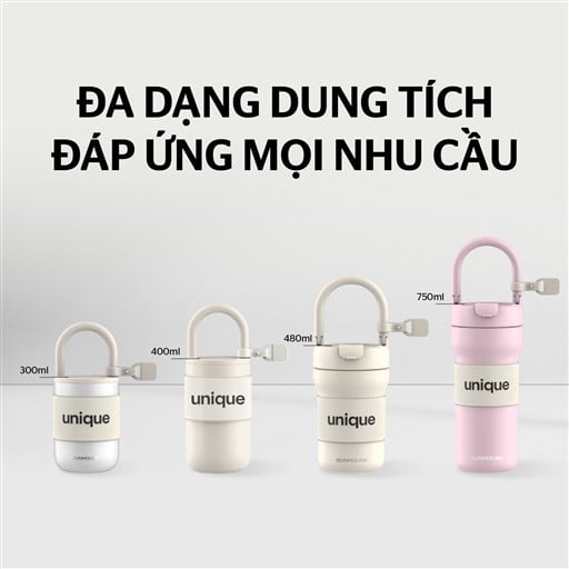Bình giữ nhiệt unique 300ML Sunhouse KS-TU300US – ảnh 3