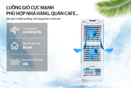 Máy làm mát không khí Sunhouse SHD7756 – ảnh 4