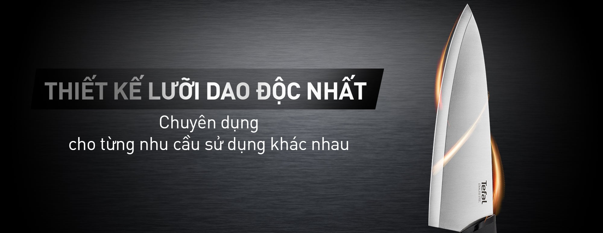 Dao làm bếp Tefal Comfort K2213204 - 20cm – ảnh 3