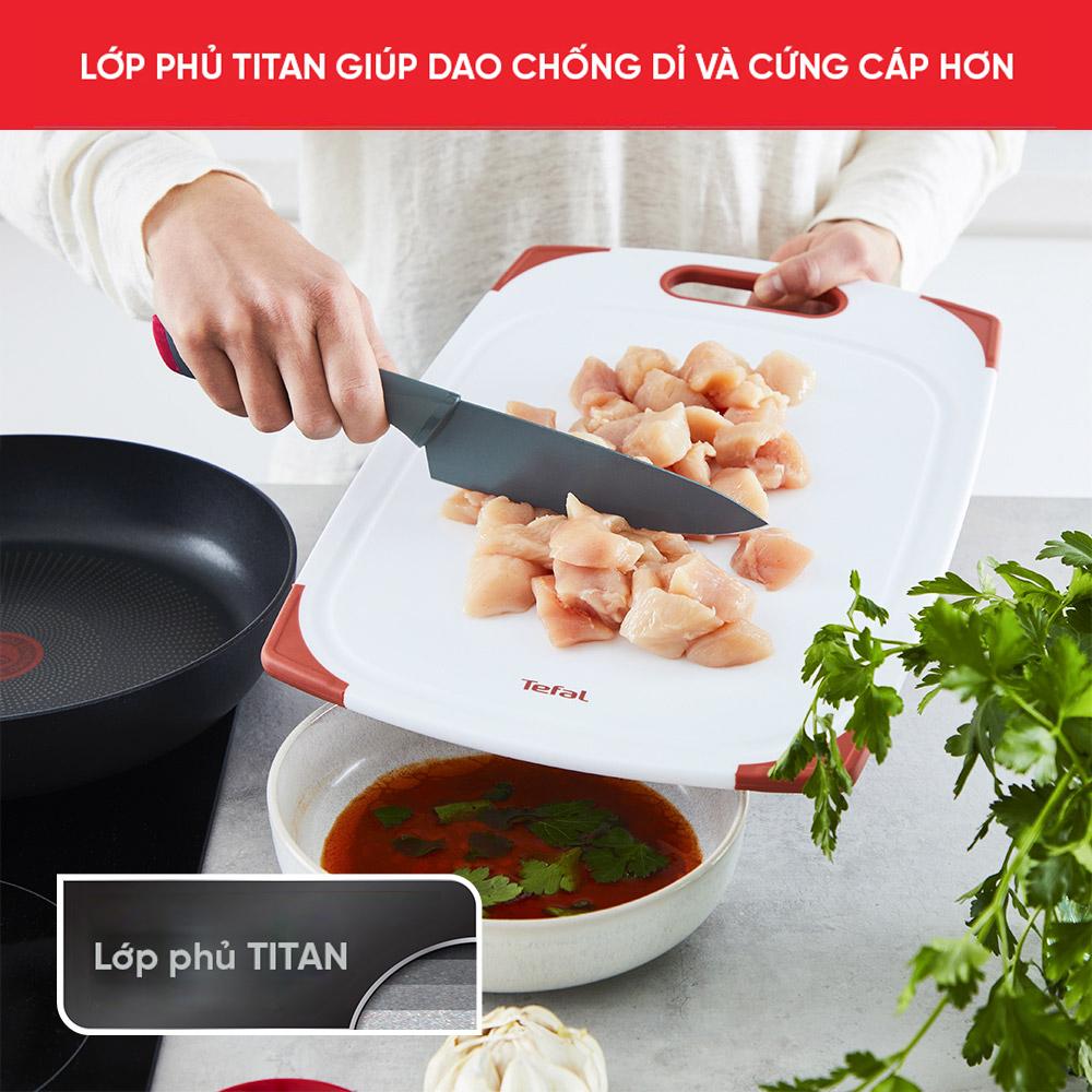 Dao làm bếp phủ Titanium Tefal Fresh Kitchen K1220304 - 15cm – ảnh 3