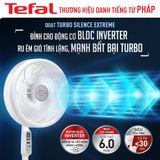  Quạt đứng Tefal Turbo Silence Extreme VH699690 - Trắng 