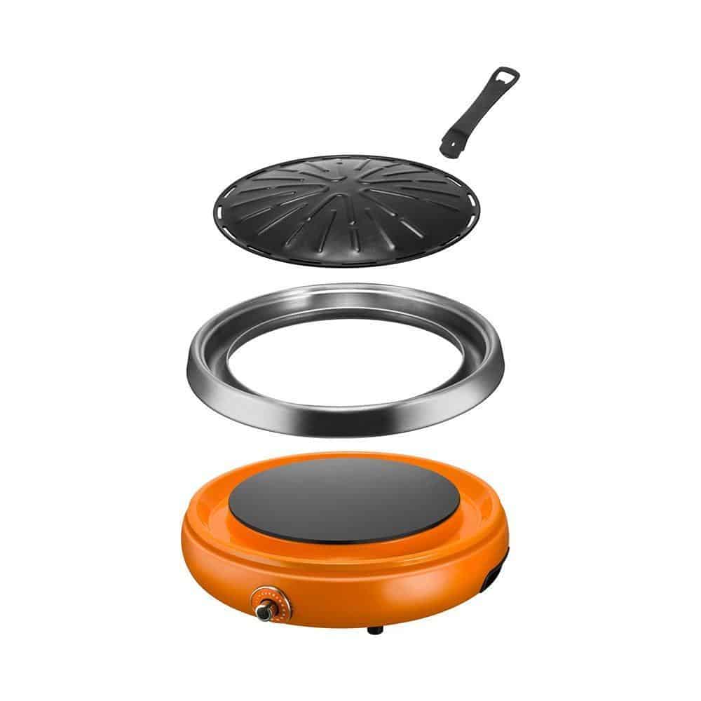 Bếp Lẩu Nướng Unold 58543 Màu Cam – ảnh 4