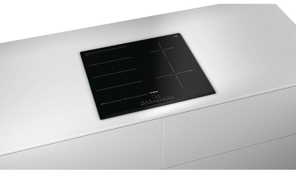 Cảm biến chiên 5 cấp độ – Bếp từ Bosch PXE631FC1E Series 6