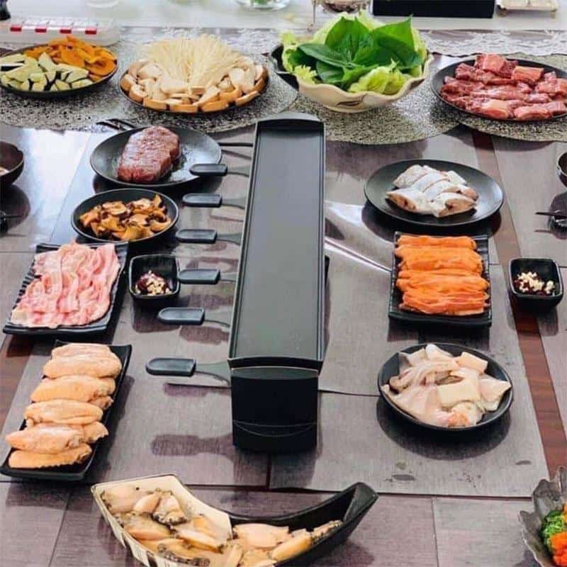 Bếp Nướng Stockli Raclette Grill Cheesmax 4 Anthracite 0400.02 – 4 Người Ăn – ảnh 4