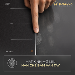 Bếp từ 2 vùng nấu 75cm (Mặt kính Onyka chống trầy xước) Malloca MI750ES ảnh 5