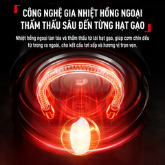Nồi cơm điện cao tần hồng ngoại Tefal Inframax ảnh 4