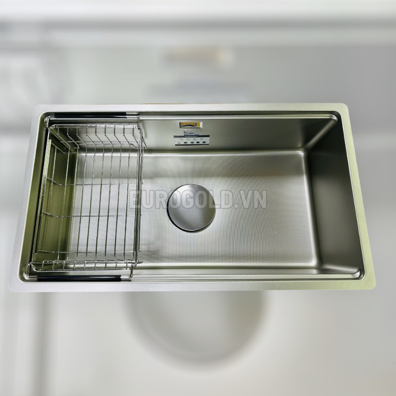 Chậu rửa bát Eurogold EUC17643EB - 760x430x230mm – ảnh 2