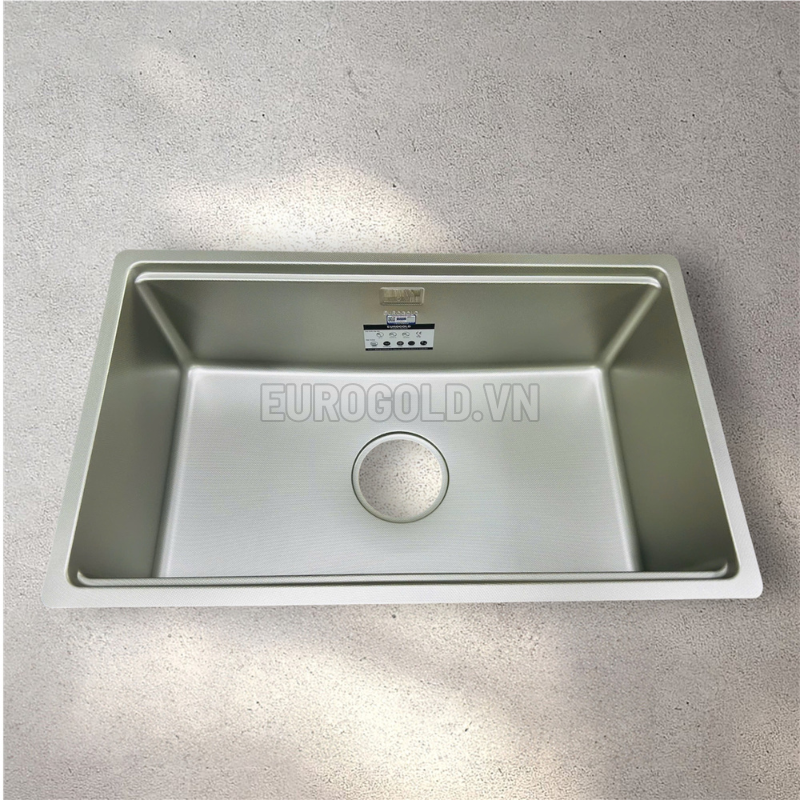 Chậu rửa bát Eurogold EUC17043EB - 700x430x230mm