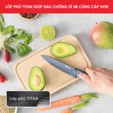  Dao gọt trái cây phủ Titanium Tefal Fresh Kitchen K1220704 - 12cm 