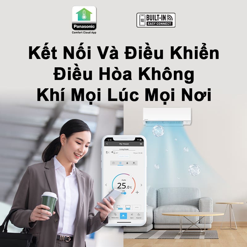 Máy lạnh điều hòa Inverter 1HP 1 chiều Panasonic CU/CS-LU9AKH-8 – ảnh 4