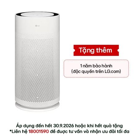 Máy lọc không khí PuriCare™ AeroHit 360˚ màu trắng AS35GGW10