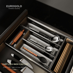 Khay chia thìa dĩa inox 304 Eurogold E0650E - 50cm ảnh 2