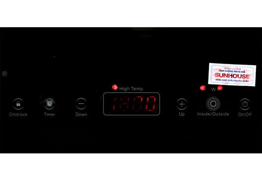 Bếp đôi điện từ hồng ngoại Sunhouse Mama SHB9100 – ảnh 4
