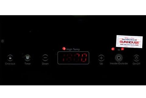 Bếp từ hồng ngoại Sunhouse SHB9100 – vùng nấu – ảnh 4