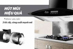 Máy hút mùi kính cong apex APB6680-70C ảnh 7