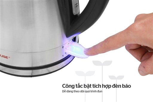 Ấm siêu tốc inox 1.7 l Sunhouse SHD1370 – ảnh 7