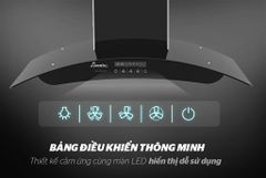 Máy hút mùi kính cong apex APB6681-90C ảnh 5