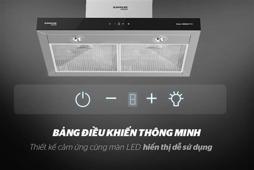 MÁY HÚT MÙI cao cấp CHỮ “t” SUNHOUSE MAMA MMB6817-70 Máy hút mùi chữ T SUNHOUSE MAMA MMB6817-70 – ảnh 5