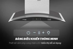 MÁY HÚT MÙI cao cấp KÍNH CONG SUNHOUSE MAMA MMB6682-70 Máy hút mùi kính cong SUNHOUSE MAMA MMB6682-70 ảnh 5