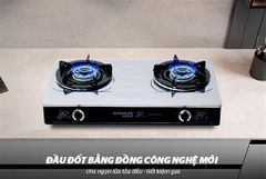 Bếp gas dương mặt inox Sunhouse Mama MMB0986 ảnh 5