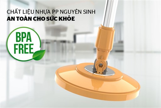 Cây lau nhà xoay 360 độ Sunhouse KS-MO350I – ảnh 5