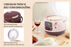 Nồi cơm điện 1L Sunhouse SHD8208C ảnh 5