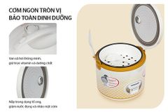 Nồi cơm điện 2.8L Sunhouse SH830 ảnh 5
