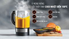 Máy xay sinh tố và làm sữa hạt đa năng Tefal UBB BL985A31 - 1300W - 2 cối ảnh 4