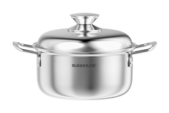 Bộ nồi inox 1 đáy Sunhouse SH224 ảnh 4