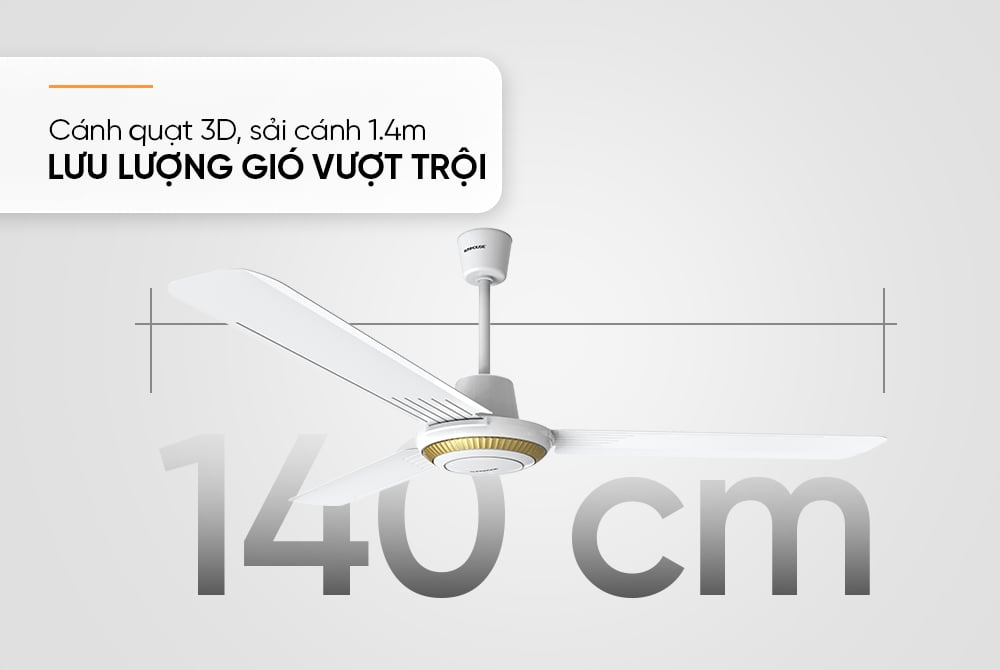 Quạt trần 3 cánh Sunhouse SHD7659 – ảnh 8