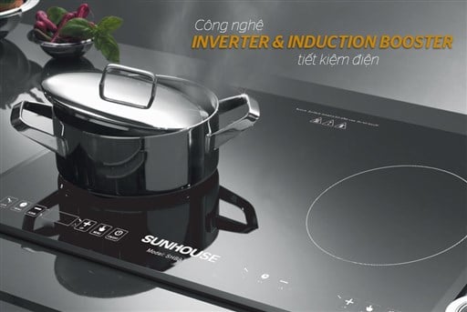 BẾP đôi ĐIỆN từ SUNHOUSE SHB9108-S – ảnh 5