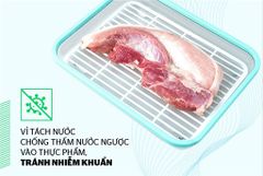 Hộp bảo quản thực phẩm ngăn đông biozone 1800ML KB-FR1800S ảnh 4