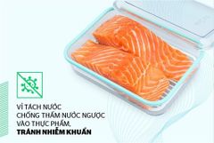 Hộp bảo quản thực phẩm ngăn đông biozone 1000ML KB-FR1000S ảnh 4