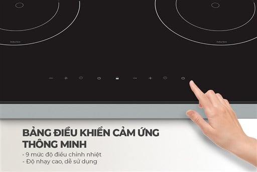 Bếp đôi điện từ Sunhouse SHB34-CS – ảnh 4