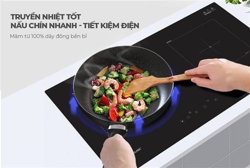 Bếp đôi điện từ Sunhouse SHB89-PLUS – ảnh 4