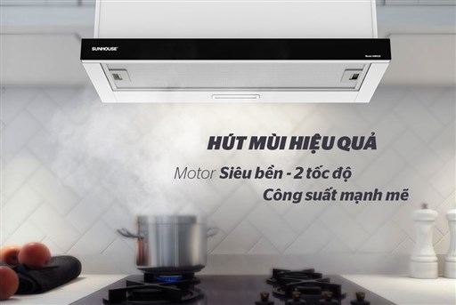 Máy hút mùi âm tủ Sunhouse SHB6128 SHB6128MT – ảnh 3