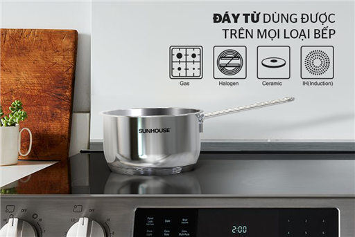 Nồi quấy bột inox 5 đáy Sunhouse SHG508-16 – ảnh 3