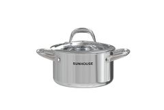 Bộ nồi chảo INOX304 đáy liền Sunhouse SHG808 ảnh 4