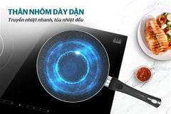 Chảo chống dính vân đá đáy từ Sunhouse SH24G ảnh 6