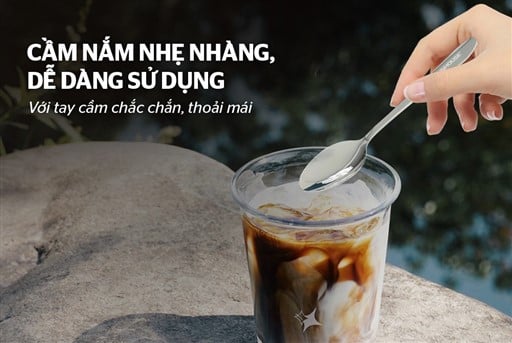 Bộ 2 thìa muỗng cafe 130 inox Sunhouse KS-S2PO130I – ảnh 4