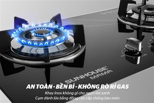 Bếp gas âm kính Sunhouse Mama MMB6633 – ảnh 5