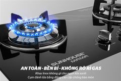 Bếp gas âm kính Sunhouse Mama MMB6633 ảnh 5