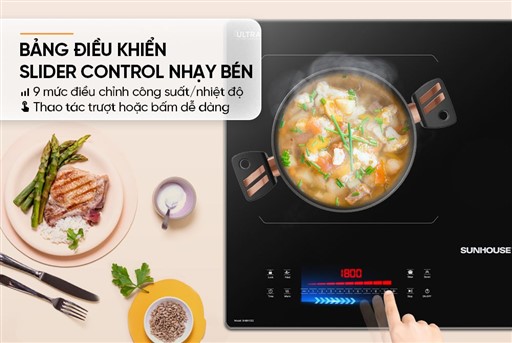 Bếp đôi điện từ Sunhouse SHB81022 – ảnh 7