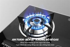 Bếp gas âm kính Sunhouse SHB5546MT ảnh 5