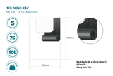  Túi đựng rác phân hủy sinh học Sunhouse KS-GA4555BS 