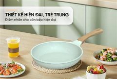 Chảo chống dính siêu bền đáy từ Sunhouse SBD24MT ảnh 4