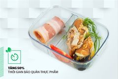 Hộp bảo quản thực phẩm thông minh biozone 650ML KB-SM650S2 ảnh 5