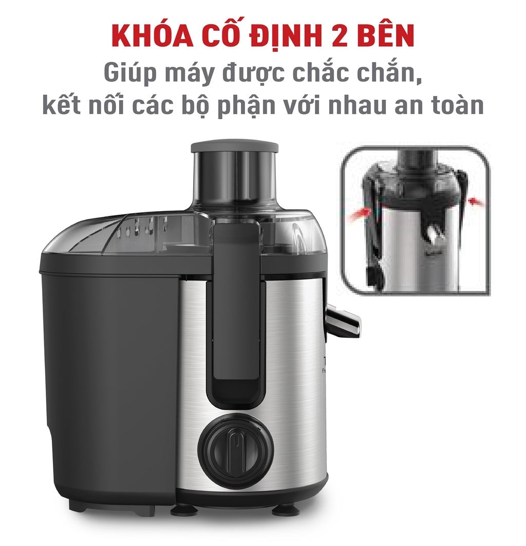 Máy ép trái cây Tefal ZE420D38 - 400W – ảnh 4