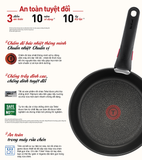  Bộ nồi chảo cán rời 3 món Tefal Ingenio Daily Chef L7619022 
